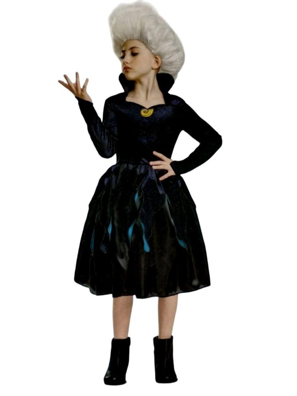Disguise Girls Small (6-6X) Disneys Little Mermaid Ursula Halloween Costume